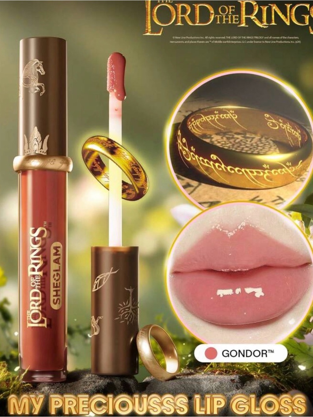 The Lord of the Rings My Preciousss Lip Gloss - Gondor Pink